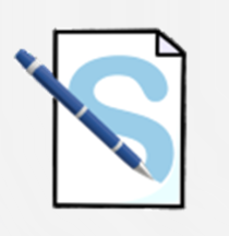 Screenshot of ScribeMe App logo